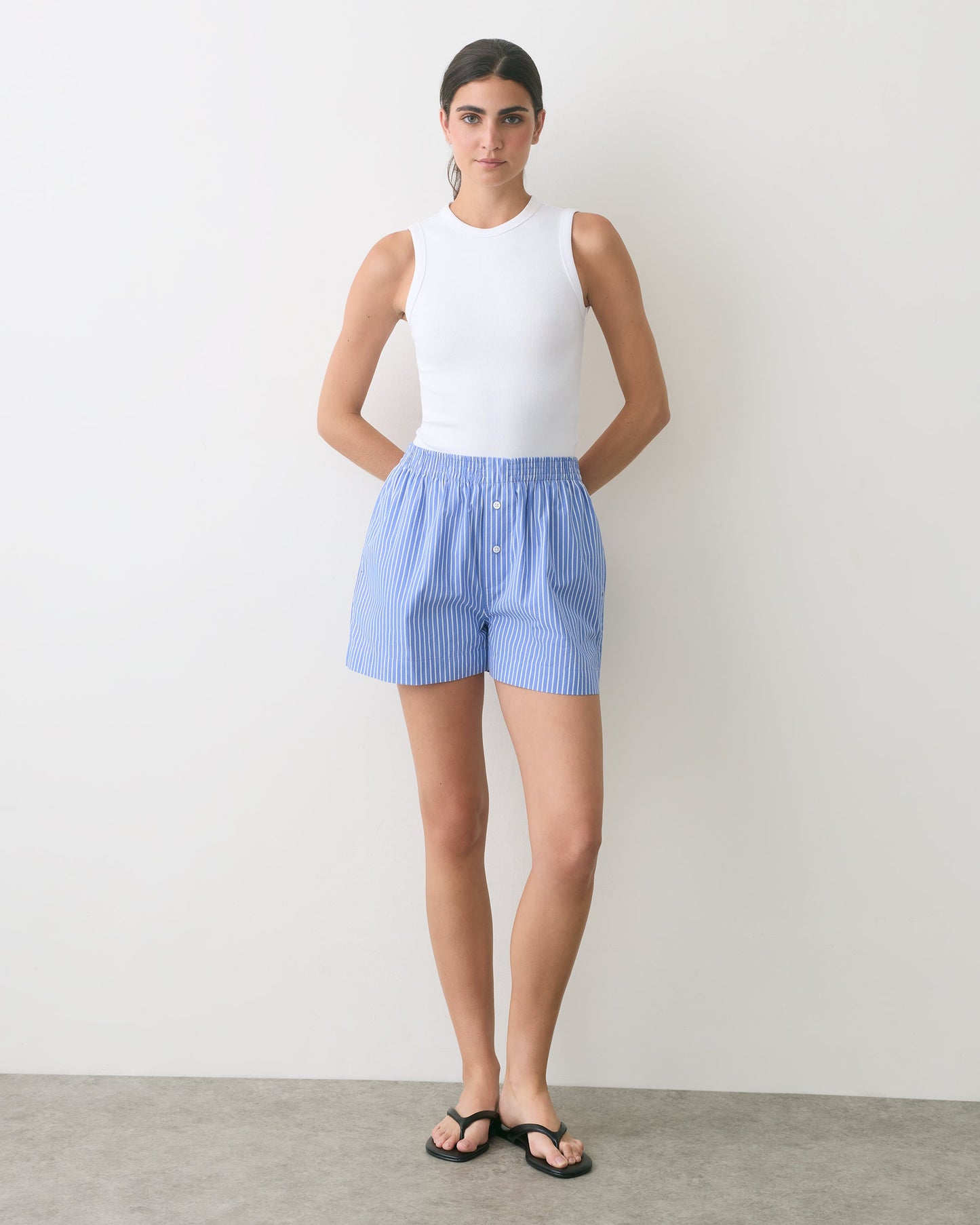 Faherty Coastal Poplin Boxer Short