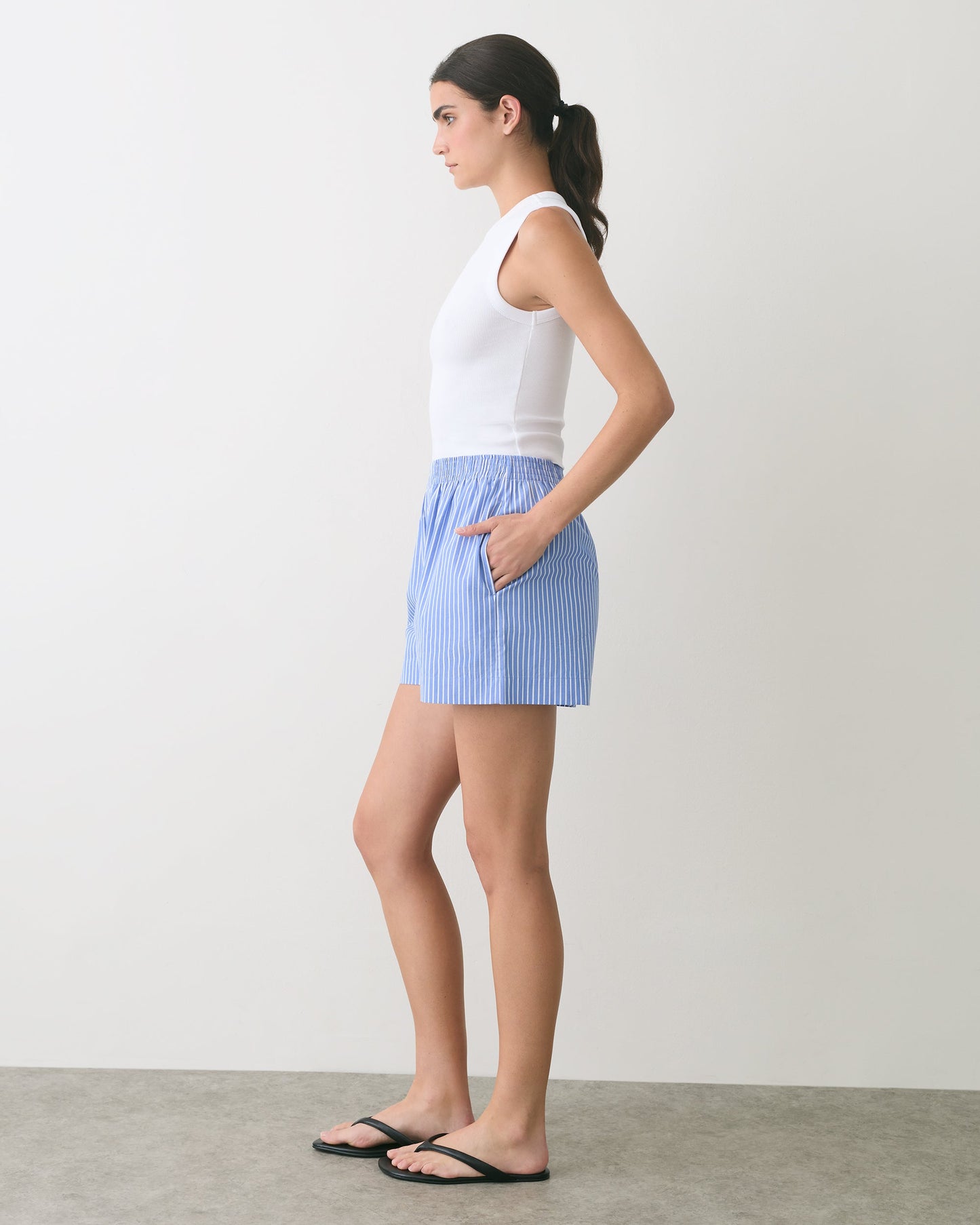 Faherty Coastal Poplin Boxer Short