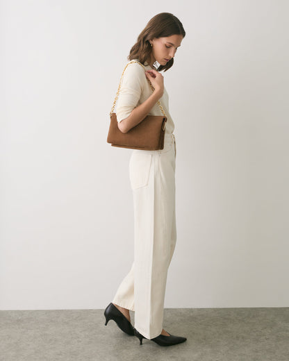 Tria Clutch (Suede Leather)
