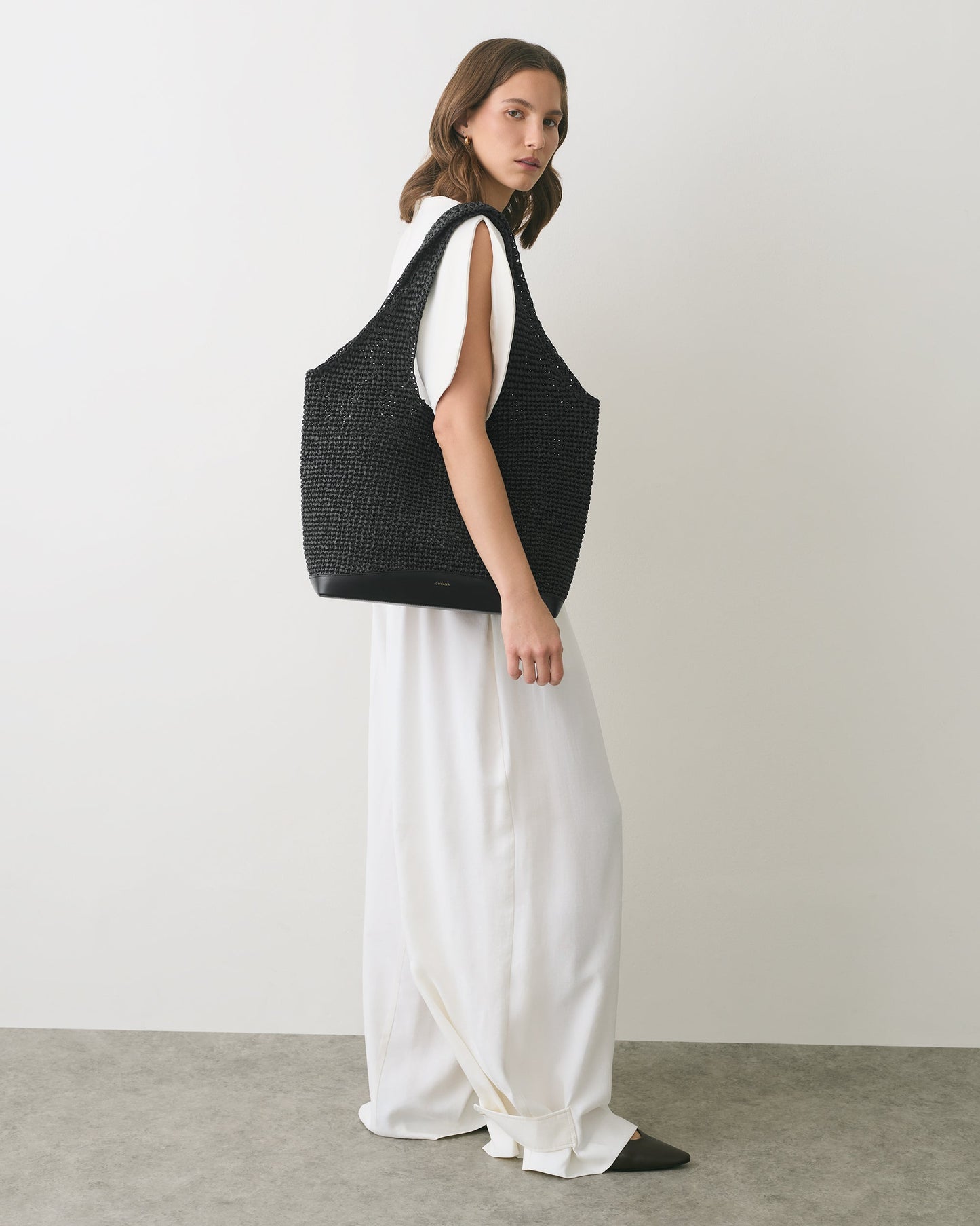 Large Raffia Tote
