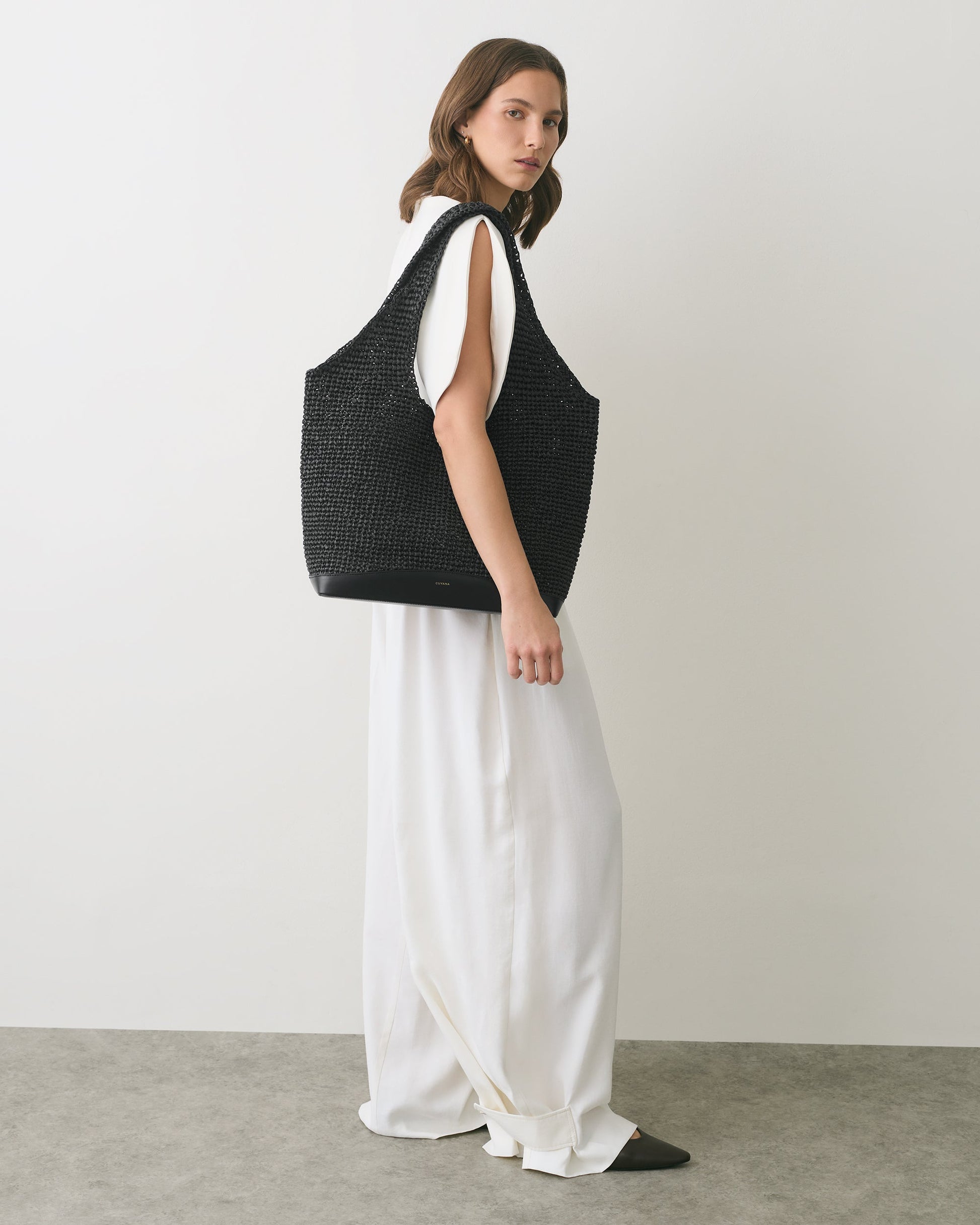 Large Raffia Tote