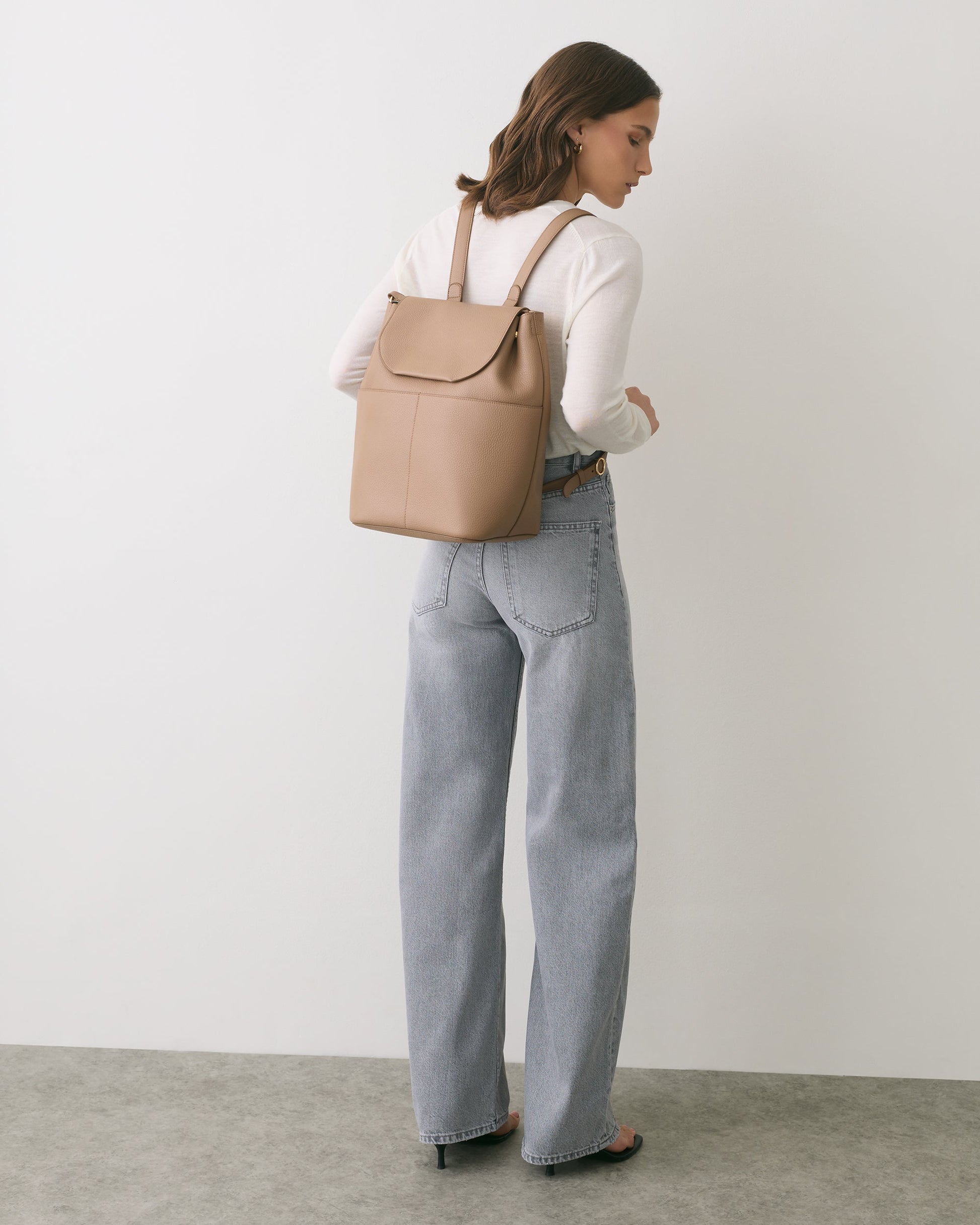Leather Backpack 13-inch