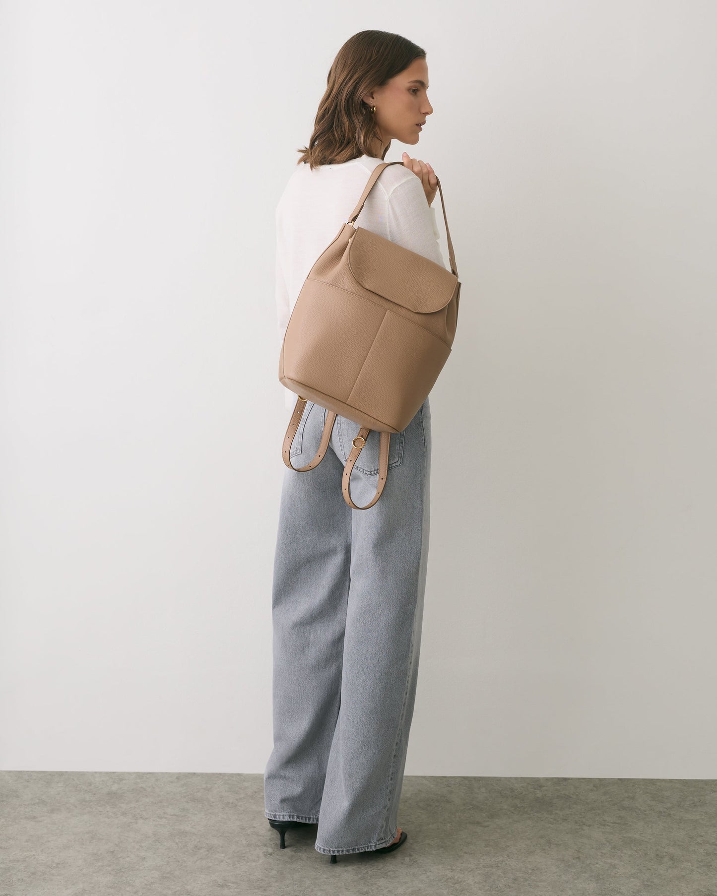 Leather Backpack 13-inch
