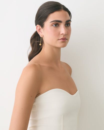 Bar Ear Jacket Earrings