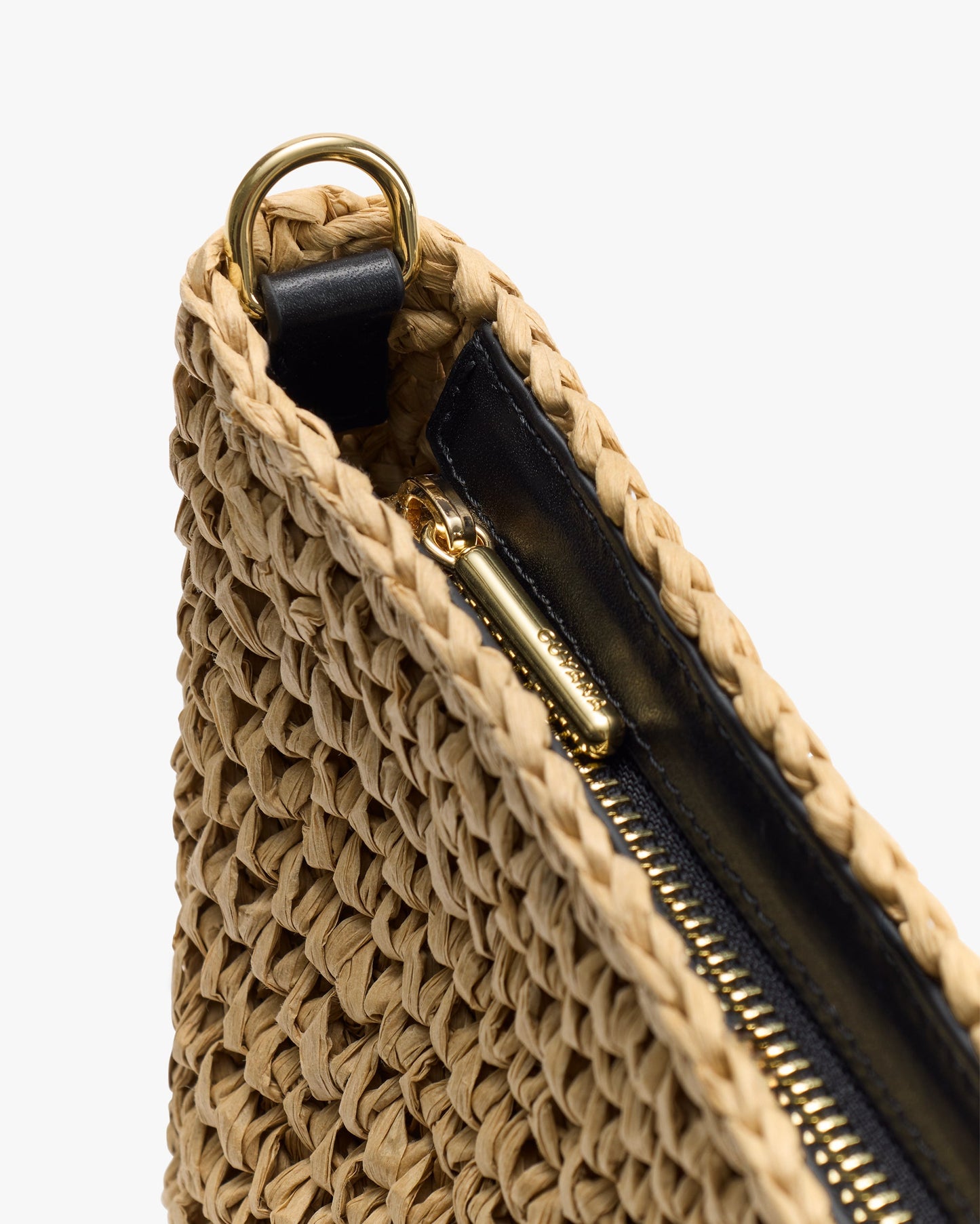Raffia Clutch
