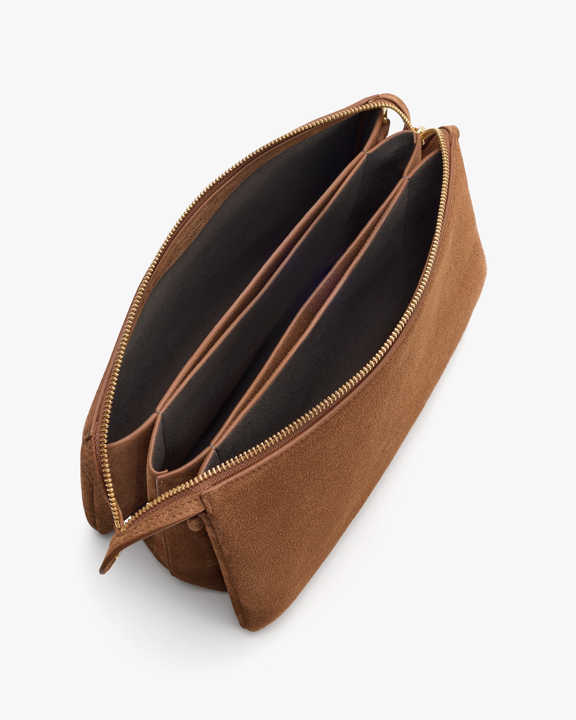 Tria Clutch (Suede Leather)