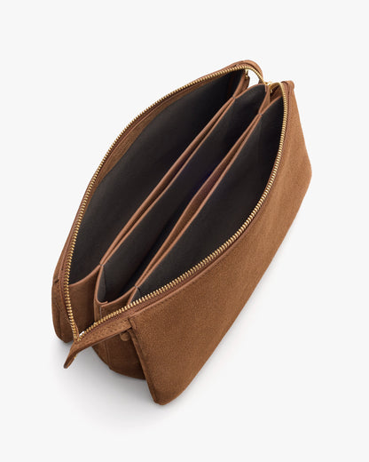 Tria Clutch (Suede Leather)