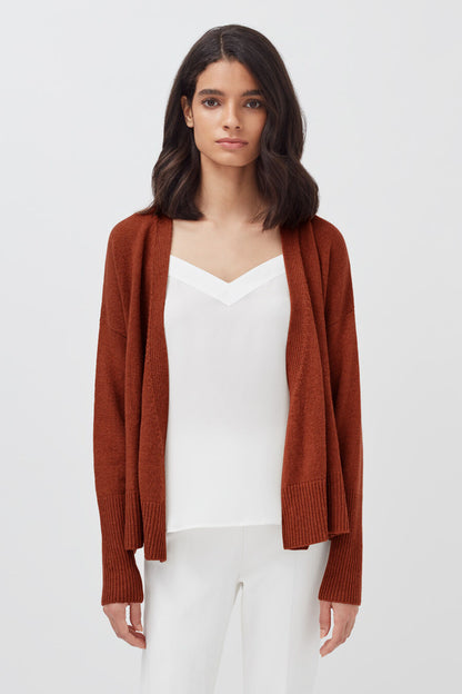 Recycled Cashmere Soft Wrap Sweater
