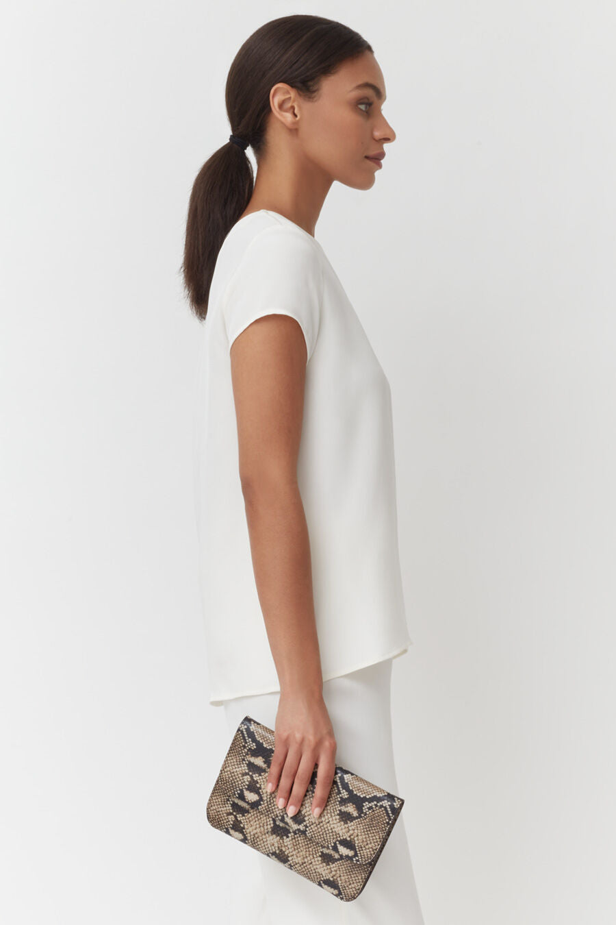 System Flap Bag (Snake)
