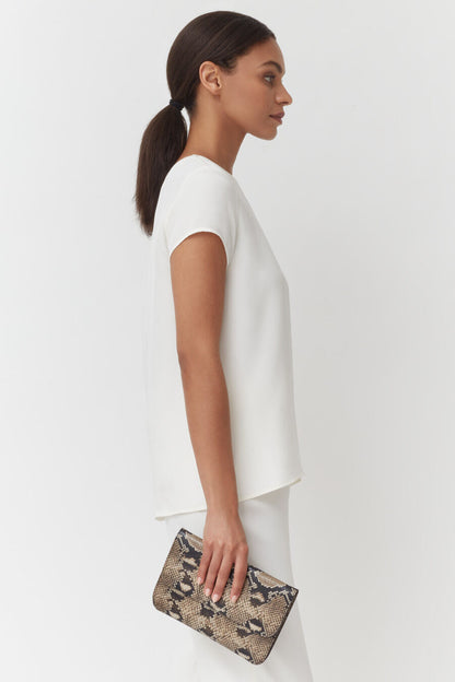 System Flap Bag (Snake)