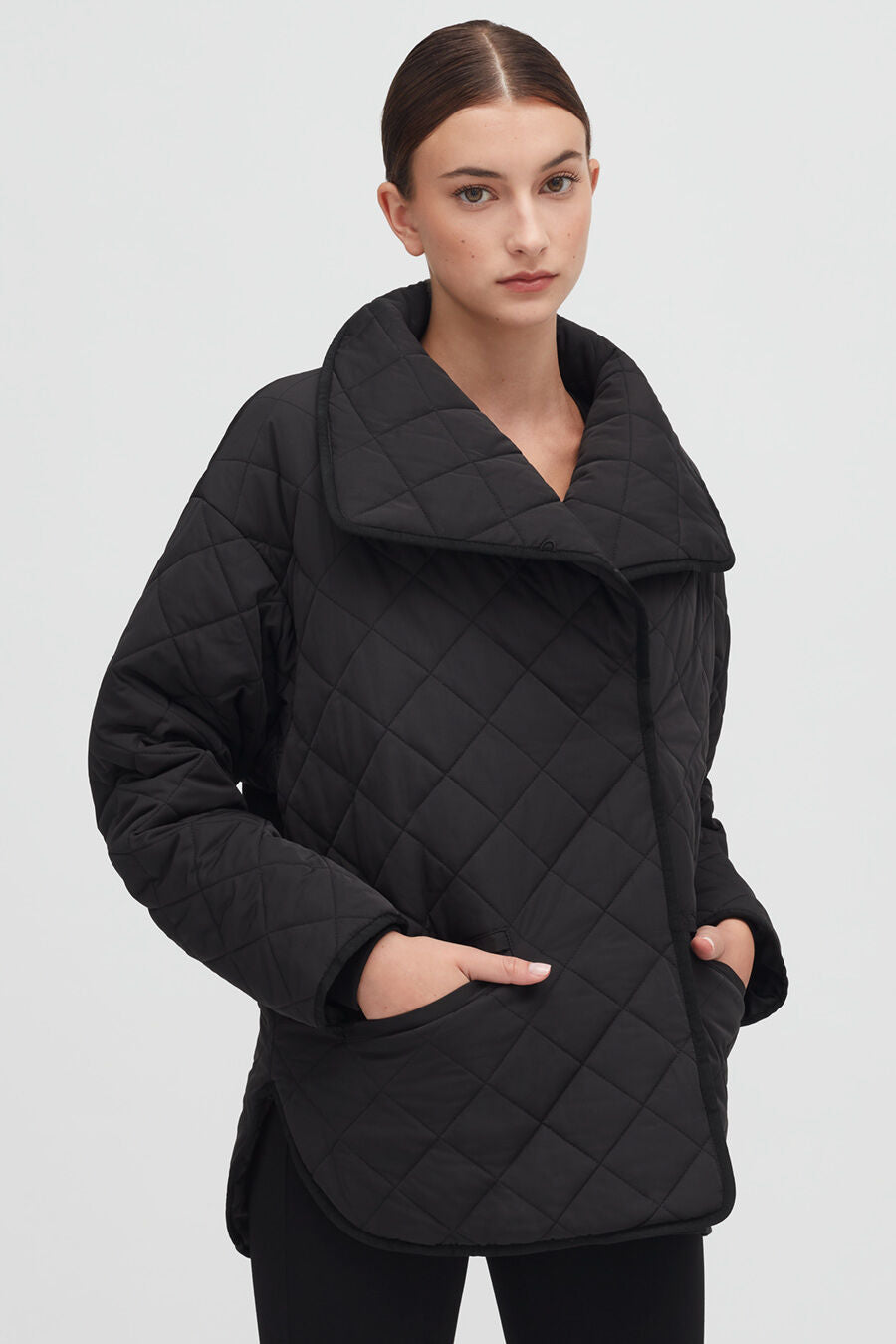 Wrap Puffer Jacket