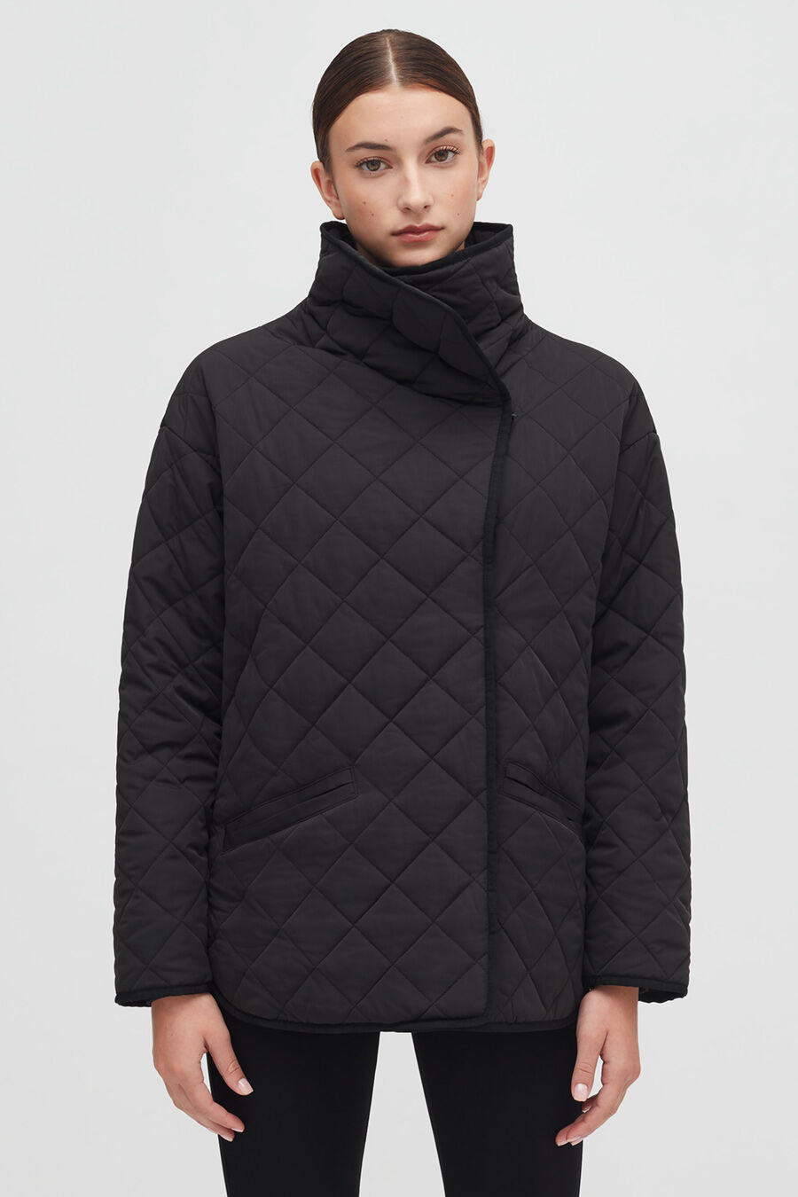 Wrap Puffer Jacket