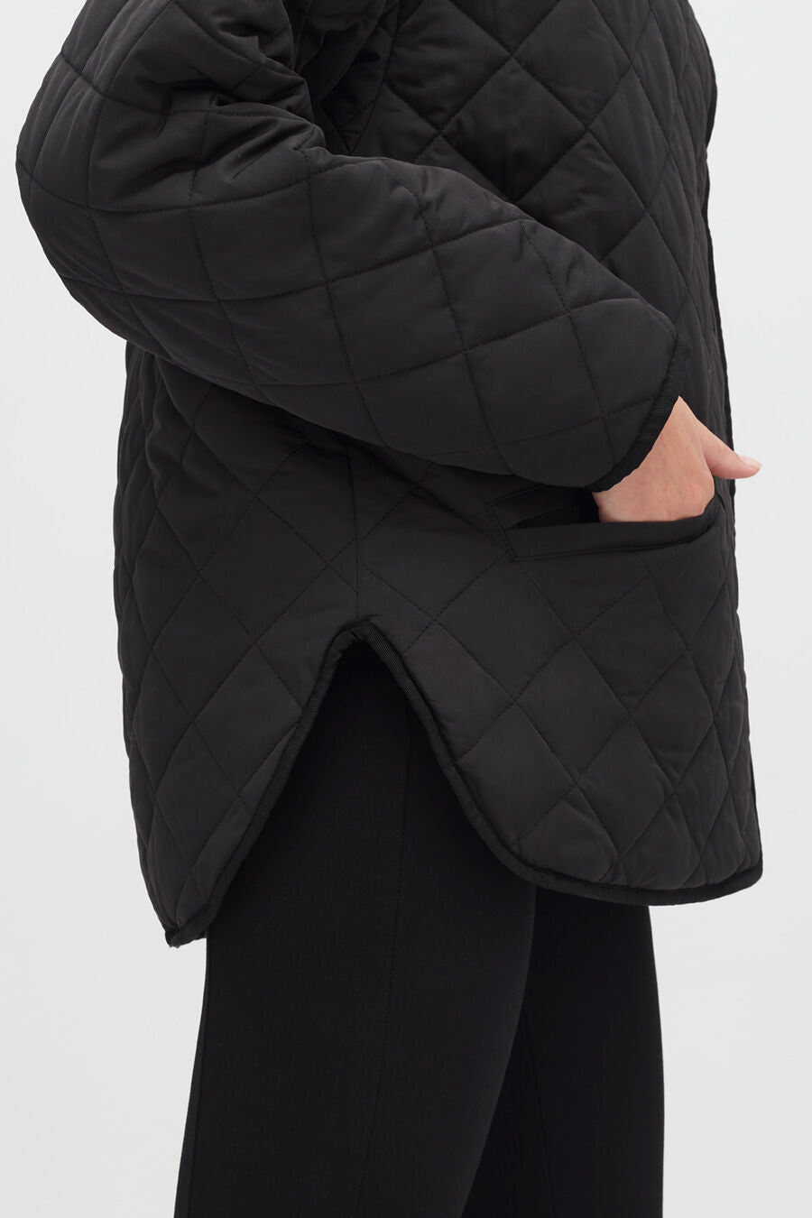 Wrap Puffer Jacket