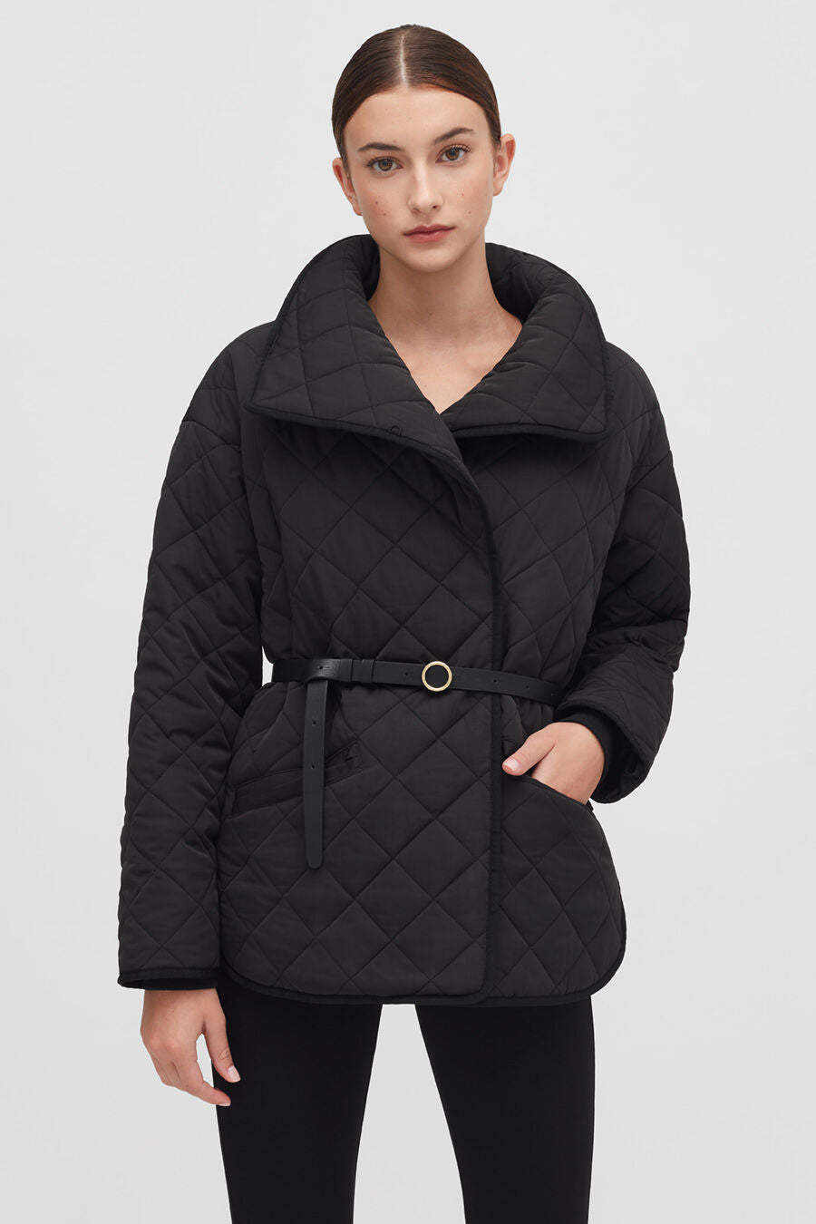 Wrap Puffer Jacket