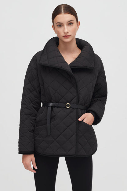 Wrap Puffer Jacket