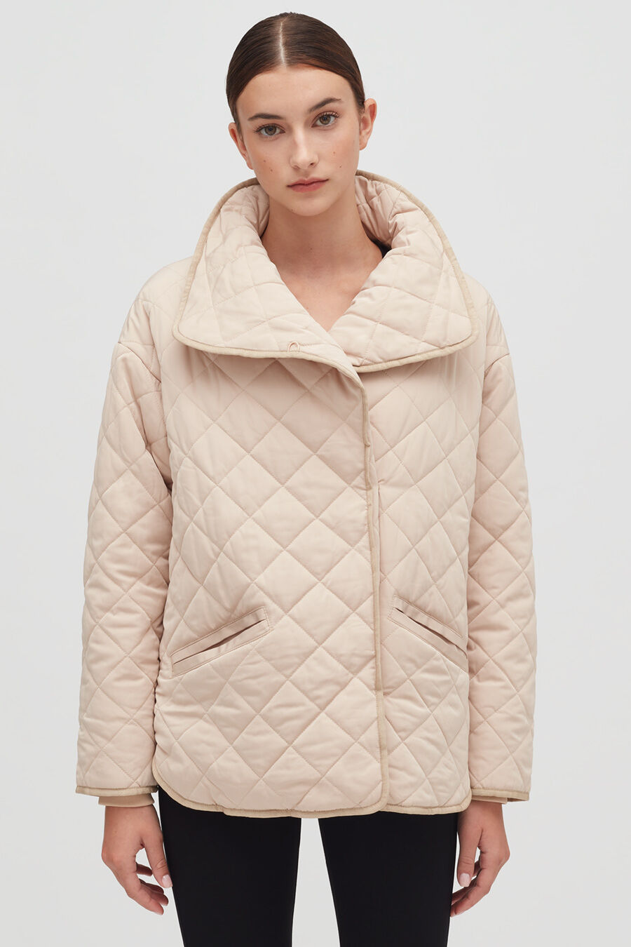 Wrap Puffer Jacket