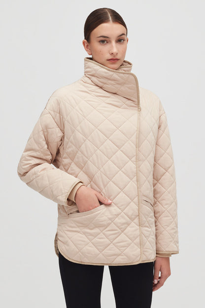 Wrap Puffer Jacket