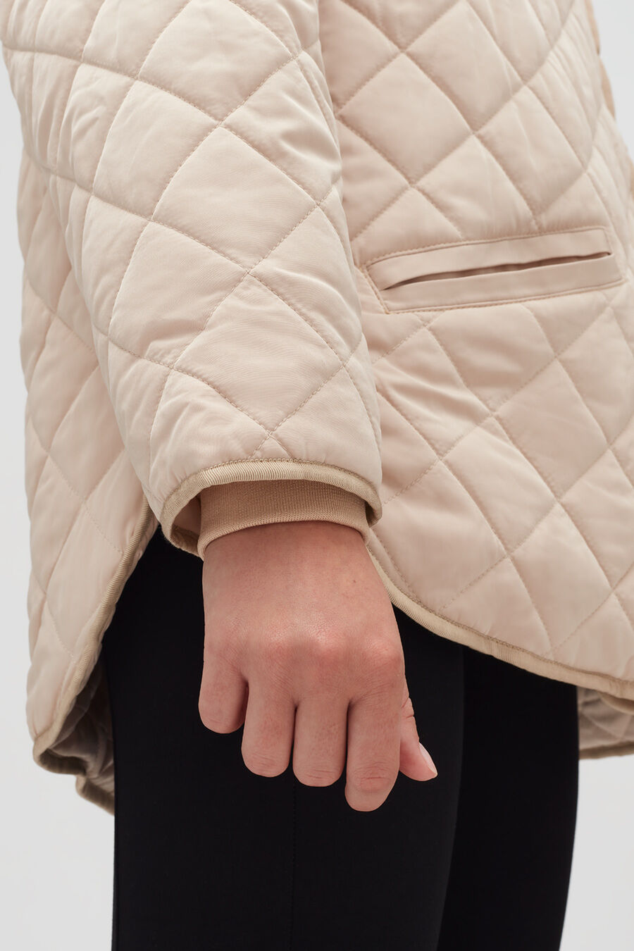 Wrap Puffer Jacket