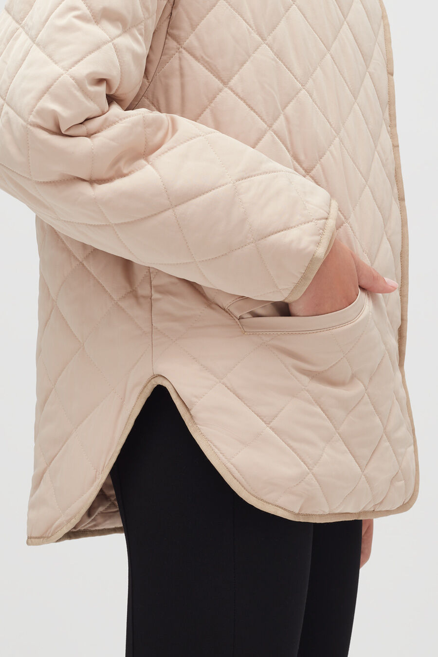 Wrap Puffer Jacket