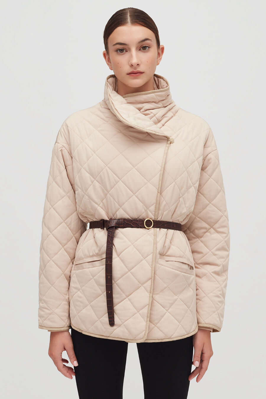 Wrap Puffer Jacket