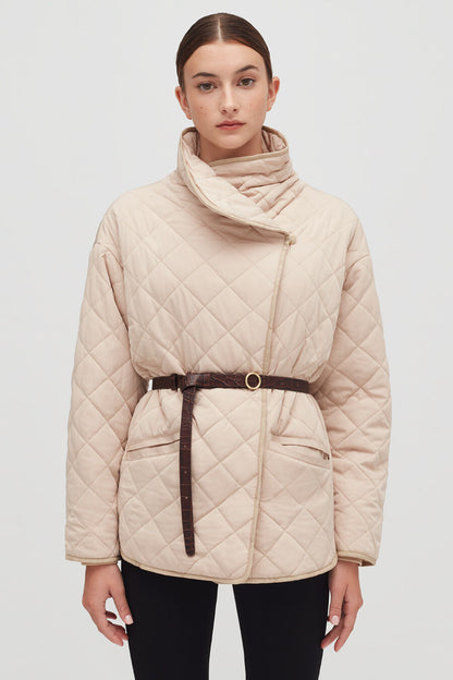 Wrap Puffer Jacket