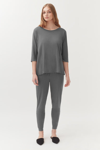 Organic Pima Tapered Pant