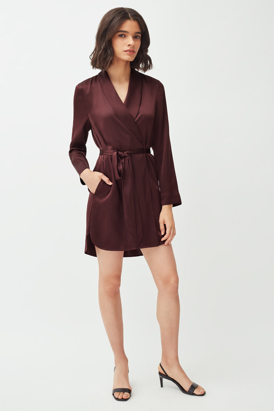 Washable Charmeuse Robe