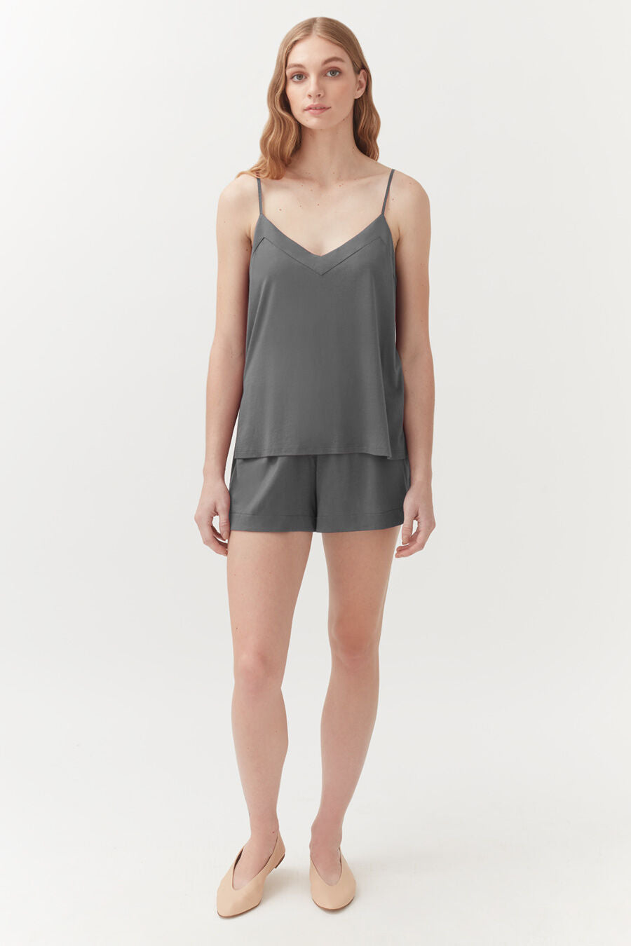 Organic Pima Sleep Shorts