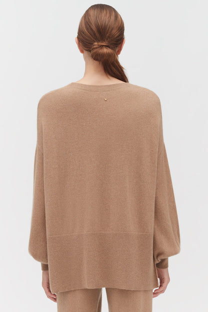 Single-Origin Cashmere Open Side Sweater
