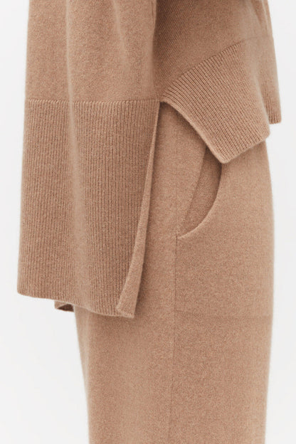 Single-Origin Cashmere Open Side Sweater