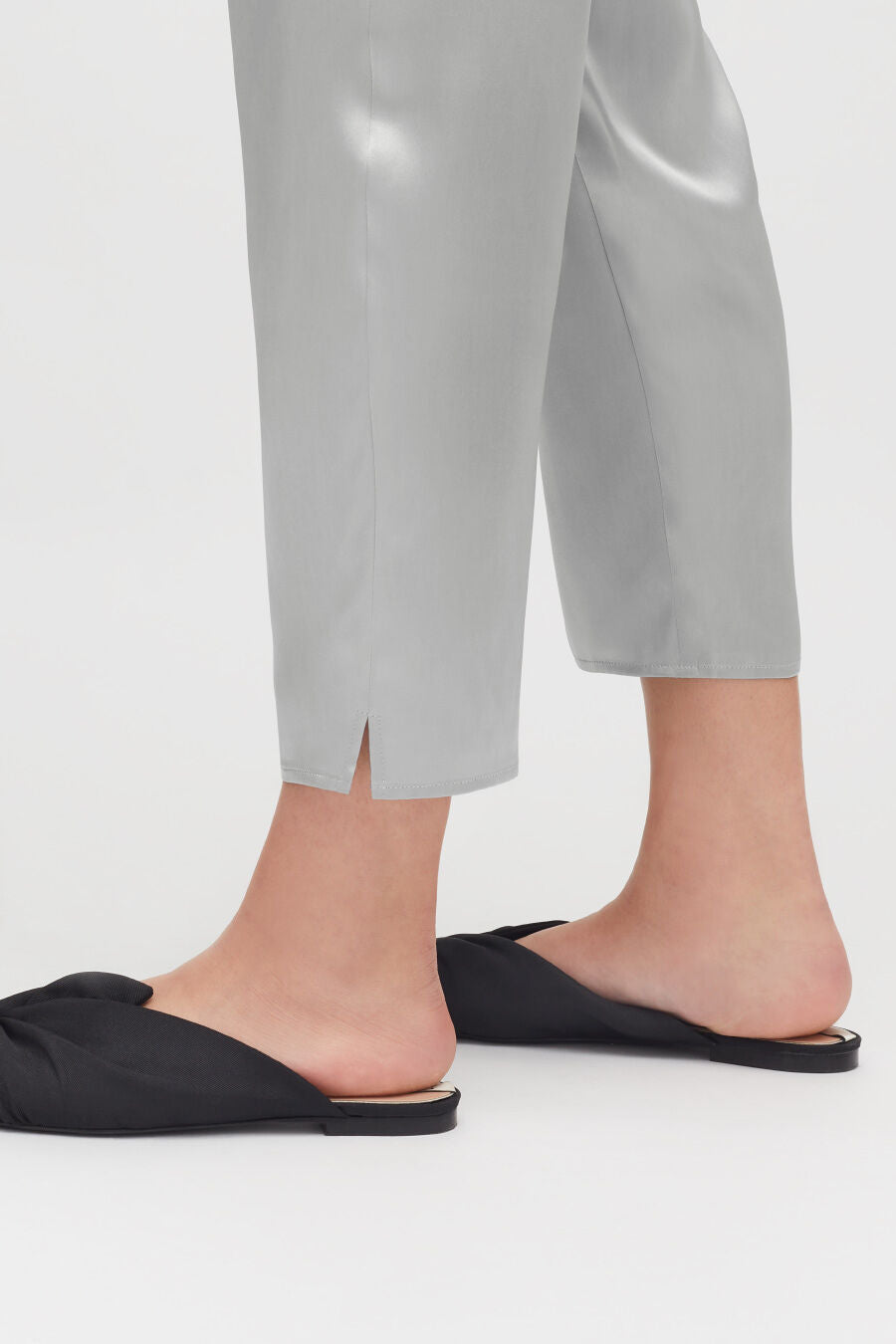 Washable Charmeuse Tapered Pant