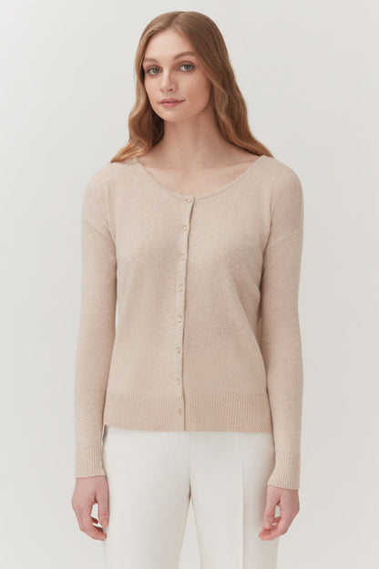 Single-Origin Cashmere Cardigan
