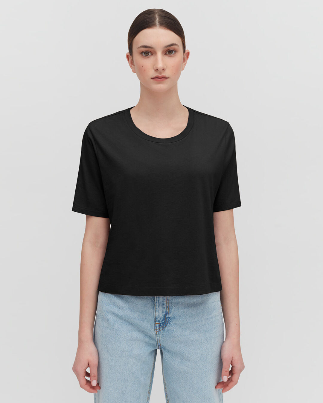 Pima Cropped Tee