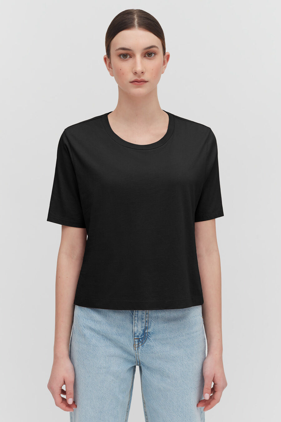 Pima Cropped Tee