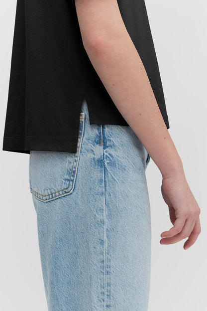 Pima Cropped Tee