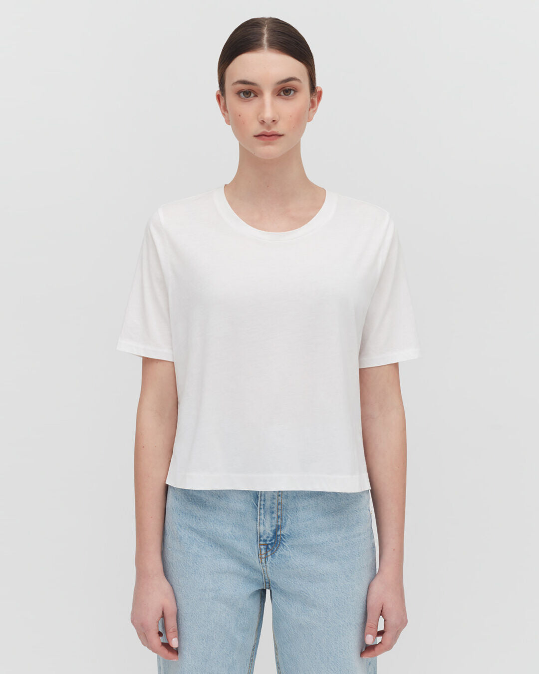 Pima Cropped Tee