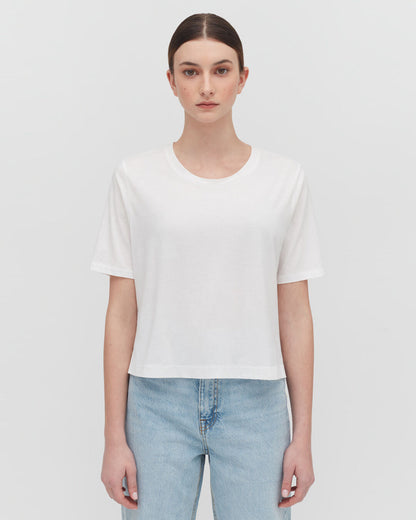 Pima Cropped Tee