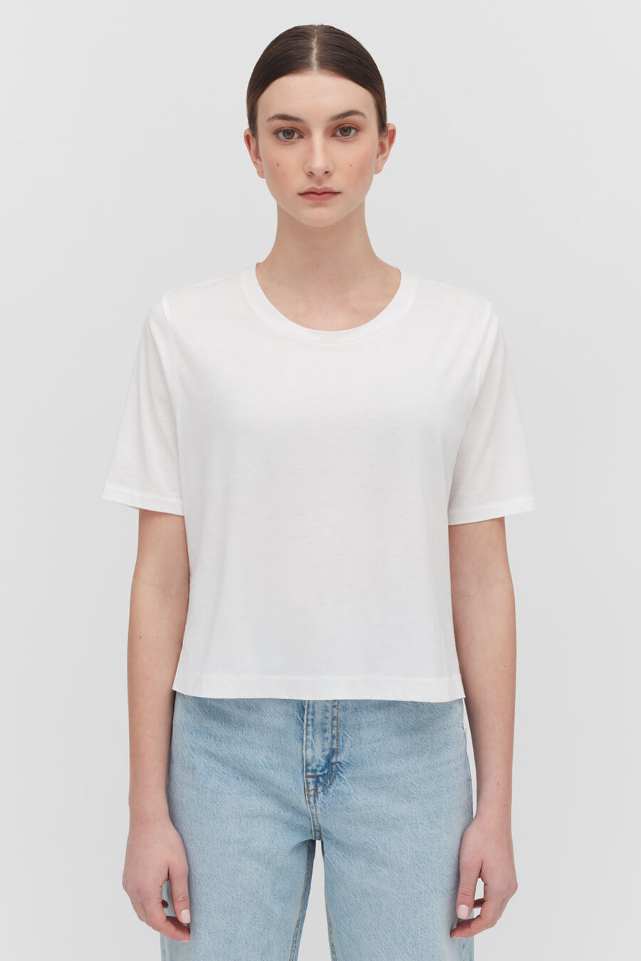 Pima Cropped Tee