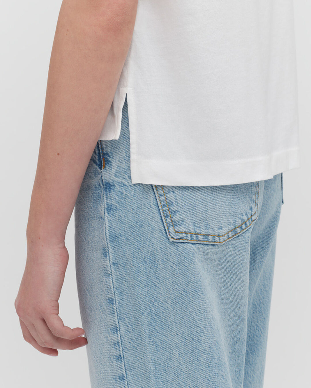 Pima Cropped Tee