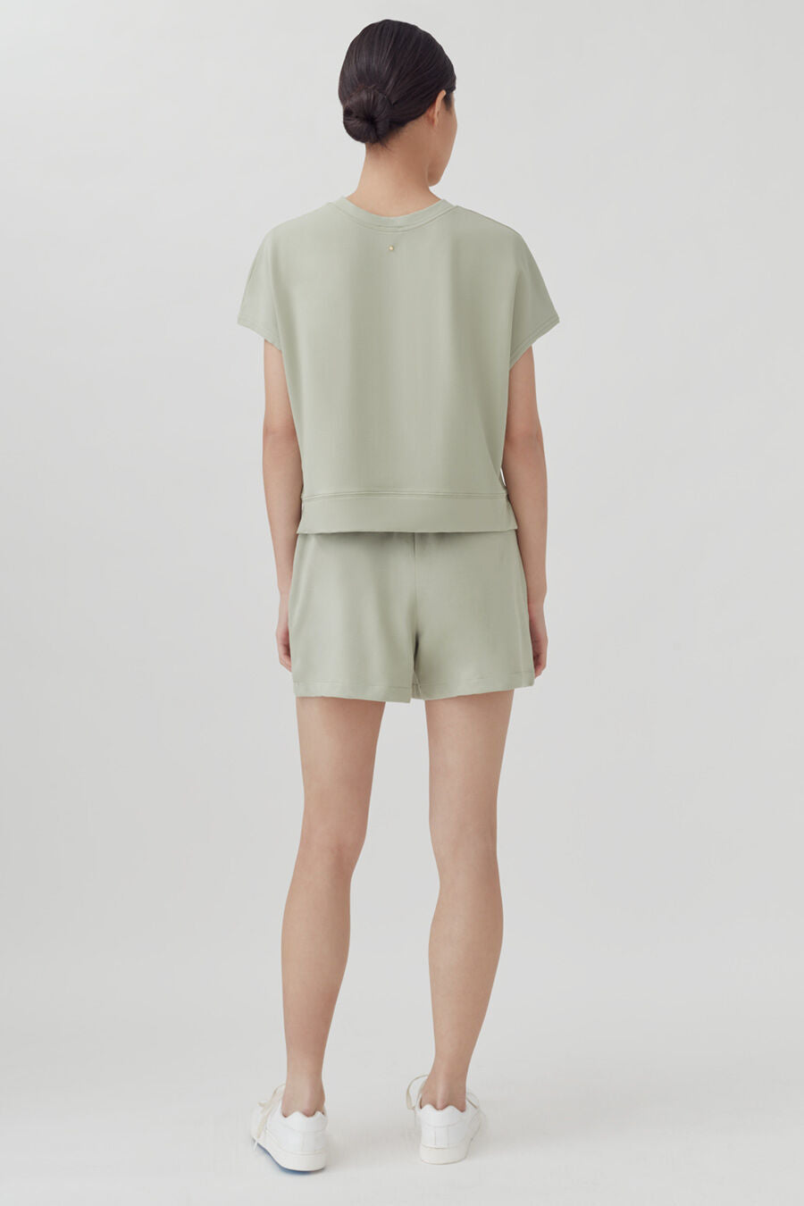 French Terry Short Sleeve Sweatshirt