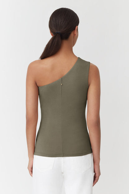 Slim One Shoulder Top (Earlier Version)