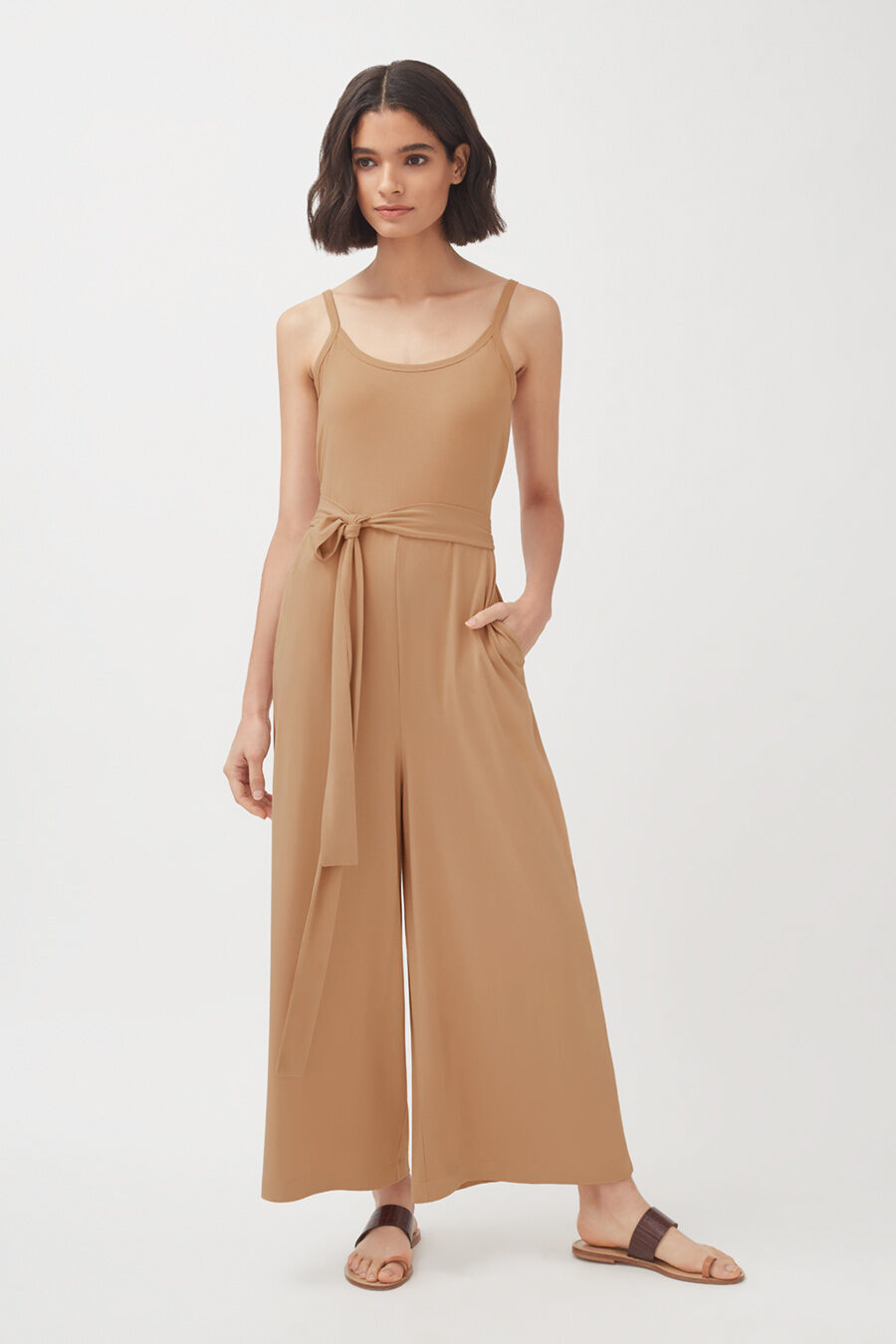 V-Back Jumpsuit