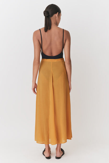 Wrap Maxi Cover Up
