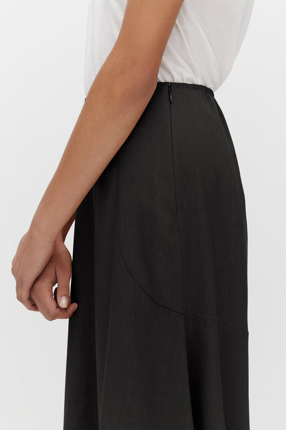 Linen Flare Skirt