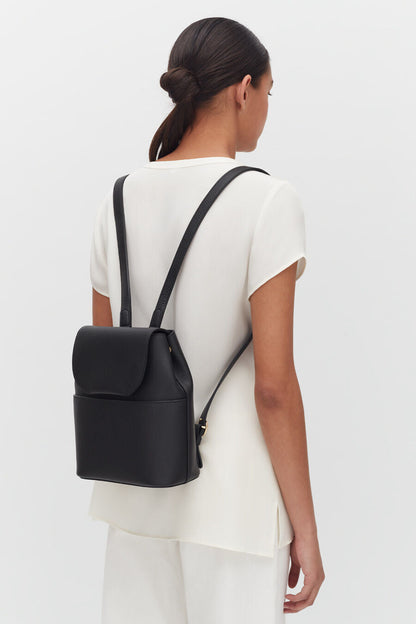 Mini Leather Backpack