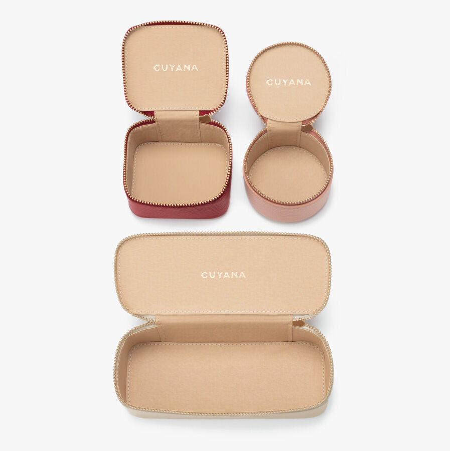 Mini Leather Organizer Set