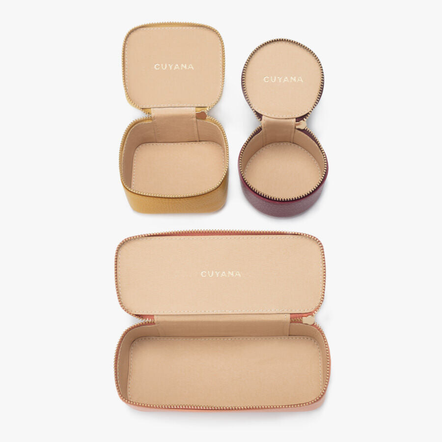 Mini Leather Organizer Set
