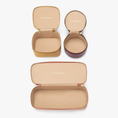 Mini Leather Organizer Set