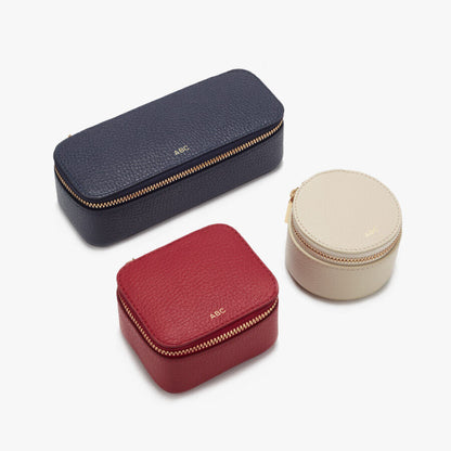 Mini Leather Organizer Set