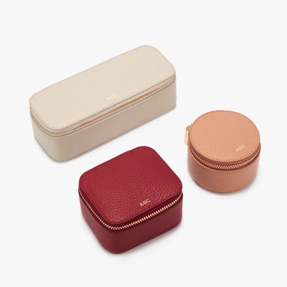 Mini Leather Organizer Set